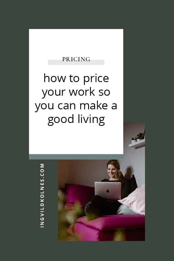 price your work