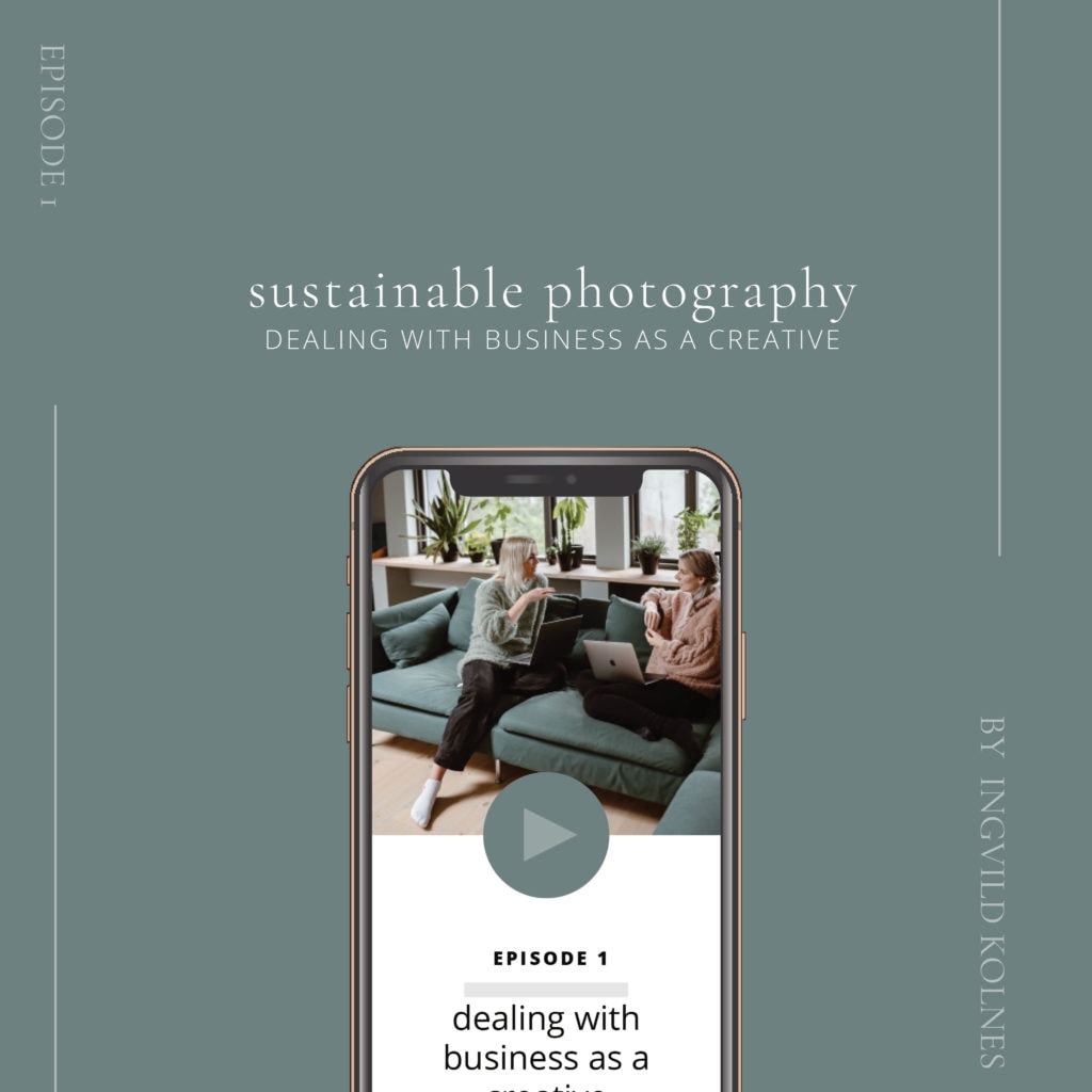 Sustainable Photography Podcast cover episode 1