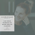 15. Use your website to book dream clients